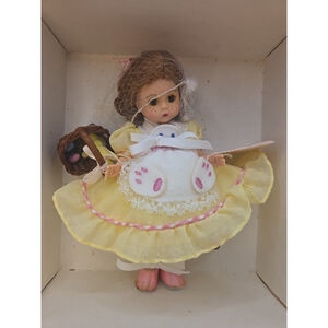 NIB MADAME ALEXANDER BUNNY TAILS DOLL 28200 Easter Theme Spring Org Box w/tags